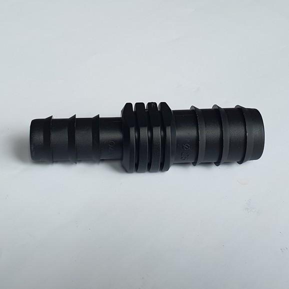Nối giảm ống ldpe 20mm ra ống ldpe 16mm, 2 đầu gài