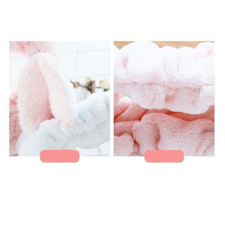 Băng Đô Bờm Tóc Nữ Tai Mèo Bông