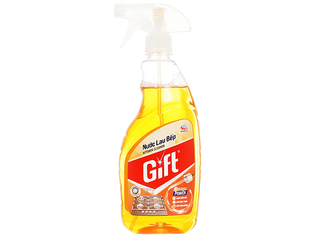 Nước lau bếp Gift 540ml- lau sạch thiết bị nhà bếp