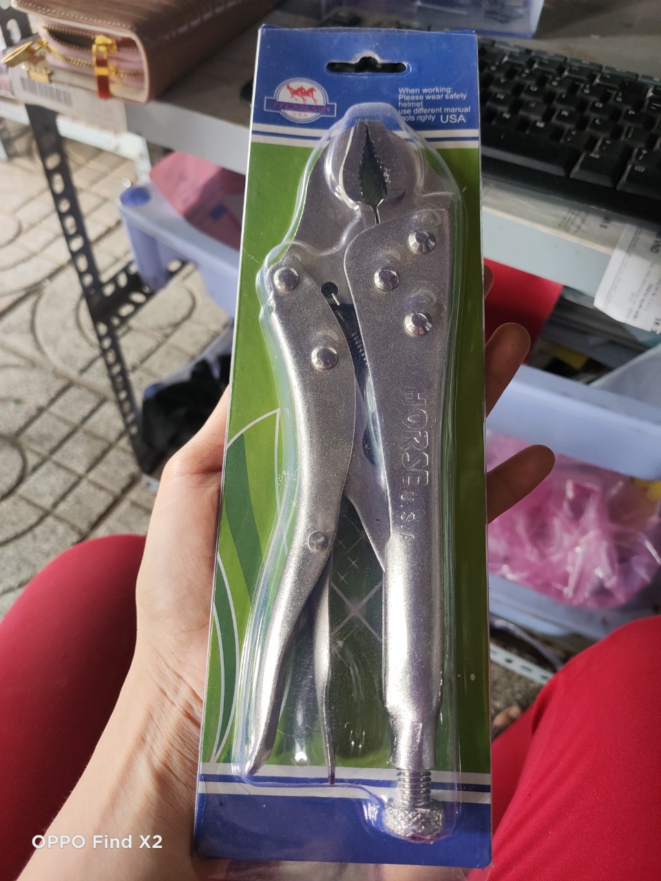 Kềm bấm chết inox 201