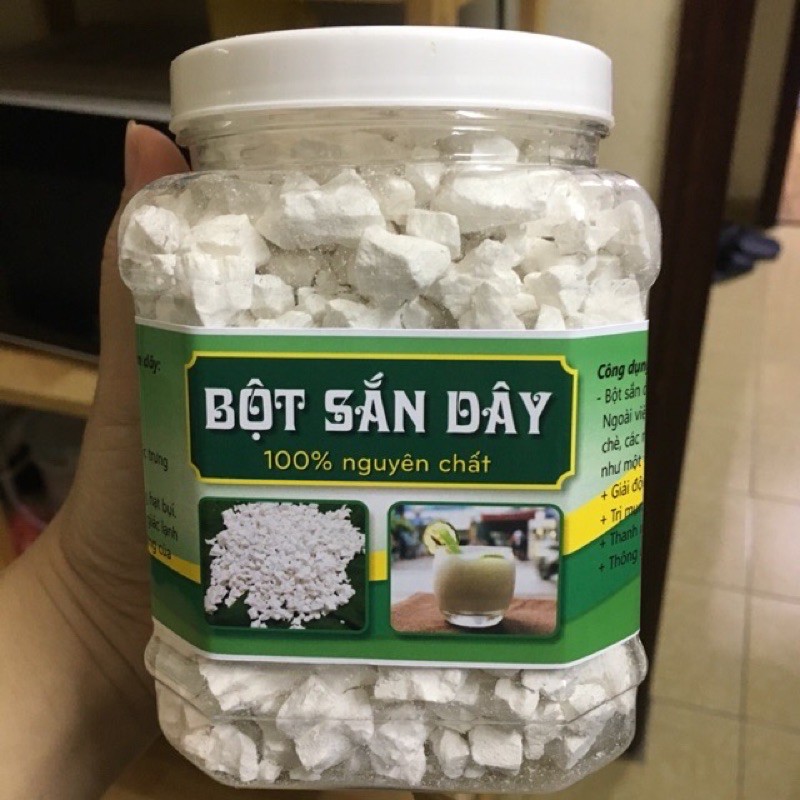 1Kg Bột Sắn Dây Nguyên Chất 100.0%( 2 Hộp )