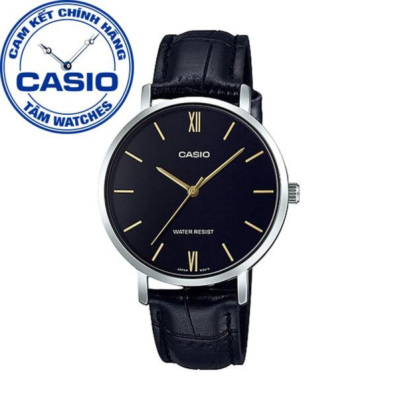 Đồng hồ nữ dây da Casio Standard Anh Khuê LTP-VT01L-1BUDF