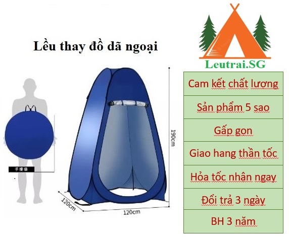 [HCM]Lều thay đồ lều vệ sinh