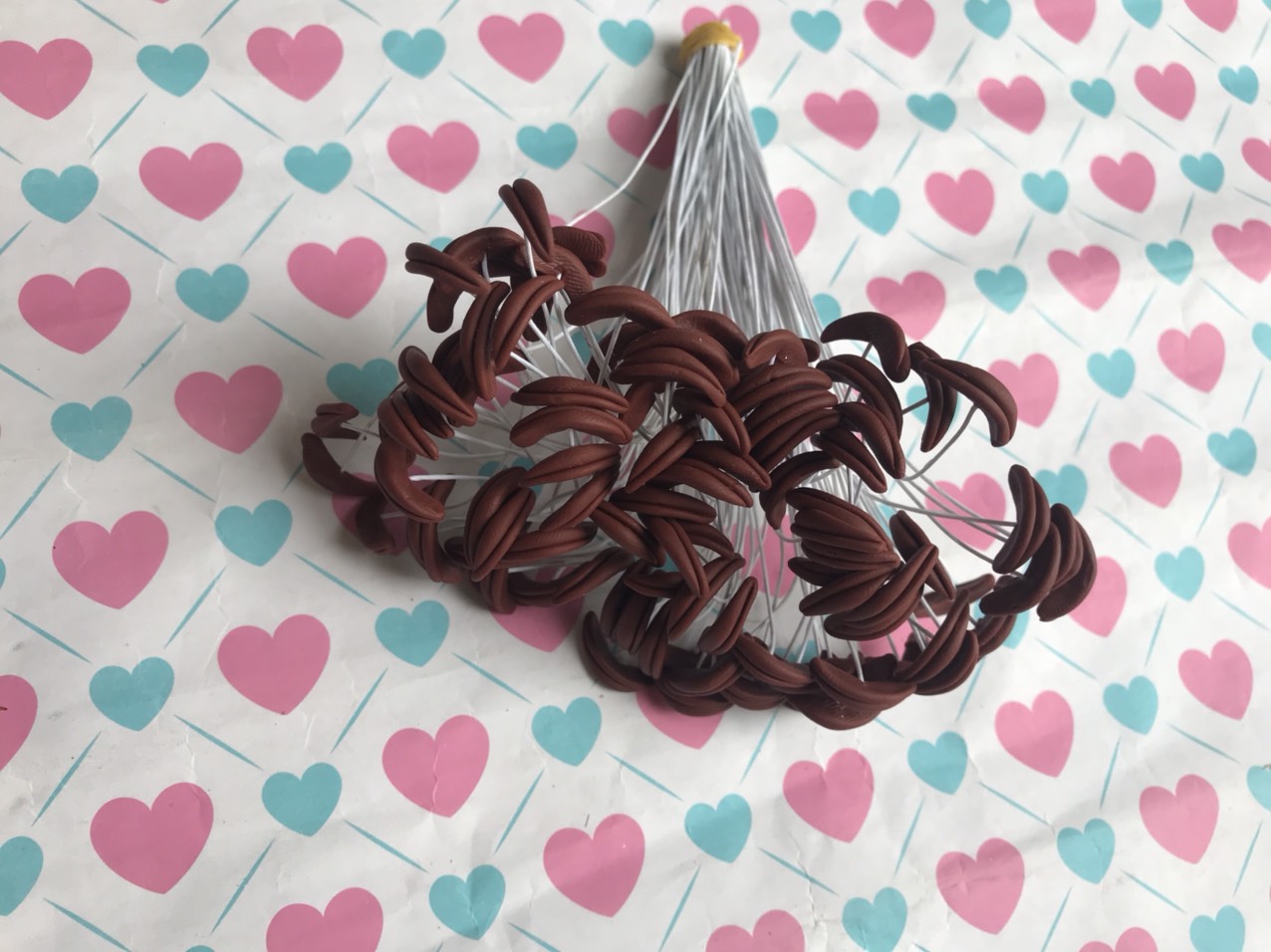 Bộ 100 Nhụy hoa ly Nhụy ly giả làm handmade