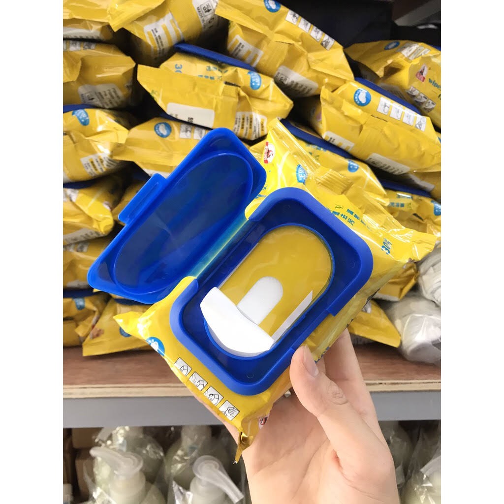 ⛔GIADUNGHOALONG⛔ Bịch 30 tờ giấy lau giày (LOẠI LAU GIÀY)
