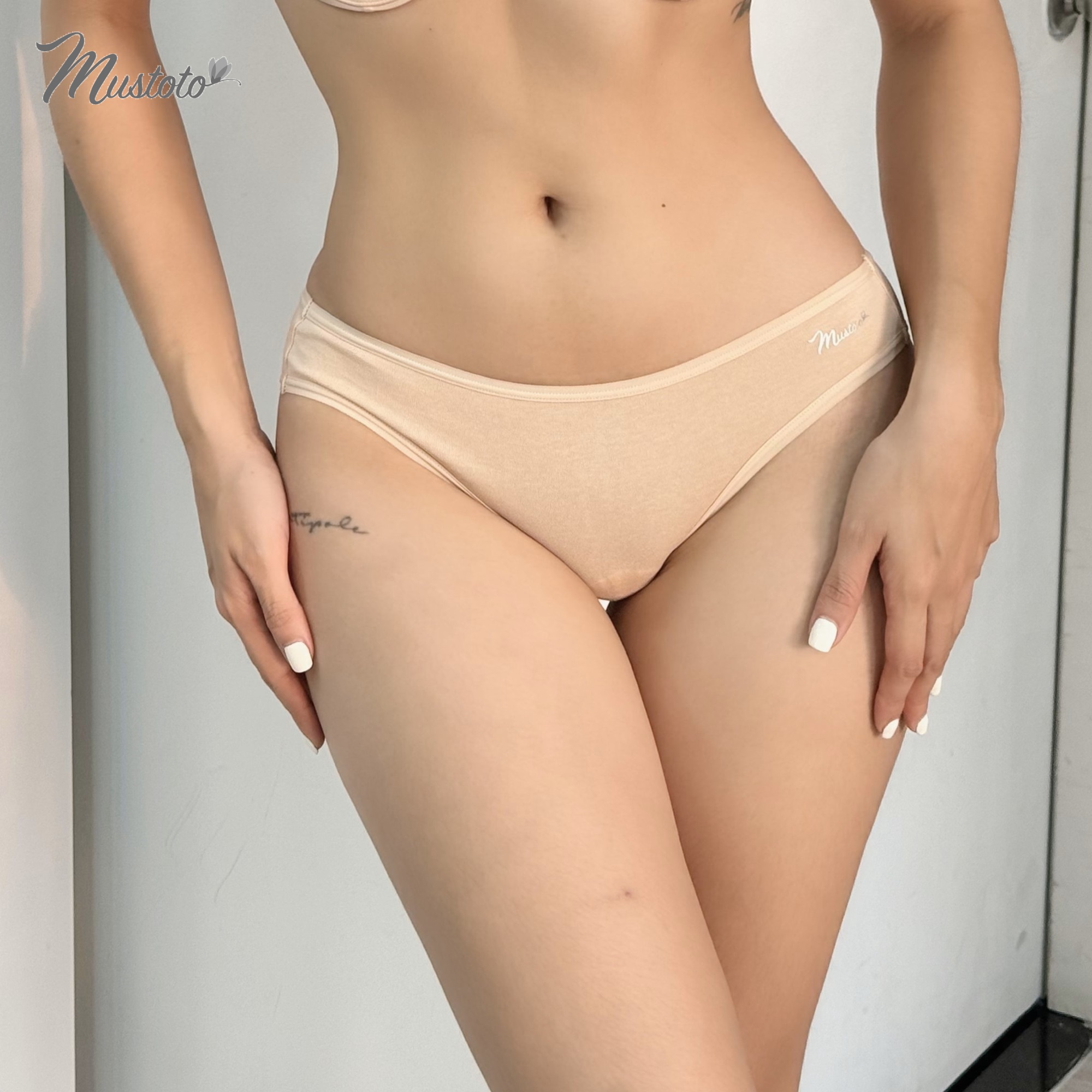 Combo 5 Quần Lót Nữ 100% Cotton Lưng Thấp Thấm Hút (Mustoto MQ29)
