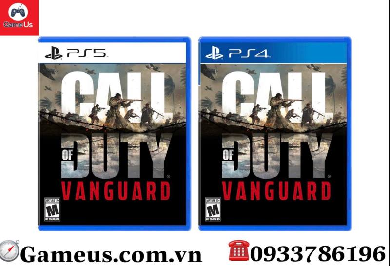 Đĩa Game Ps5/Ps4 : Call of Duty Vanguard hệ US