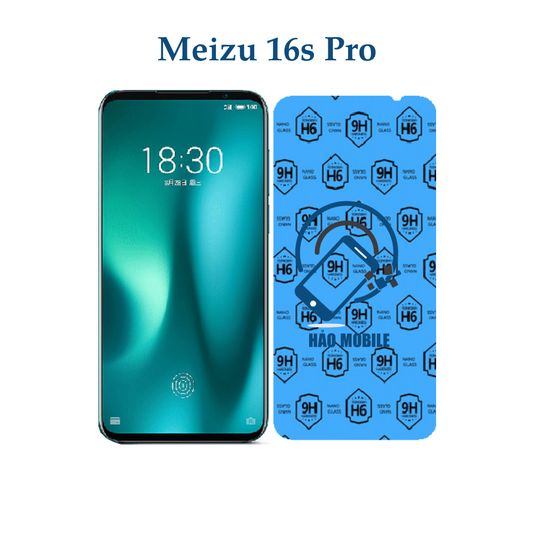 Dán cường lực dẻo nano Meizu 16s Pro