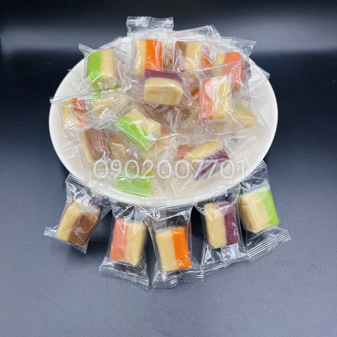Kẹo dừa không đường ngũ vị - đặc sản bến tre - đồ ăn vặt