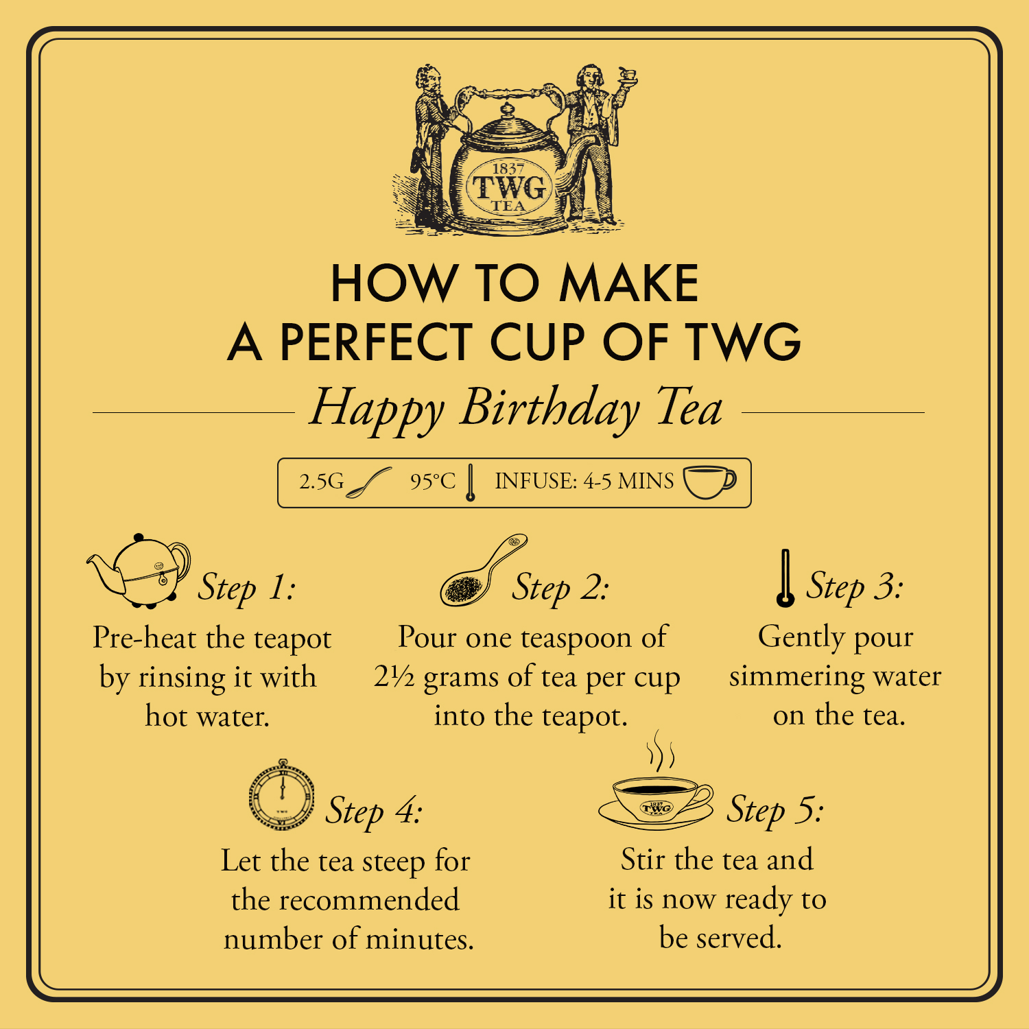 Trà TWG Tea - Happy Birthday Tea (100g) | Trà Đen