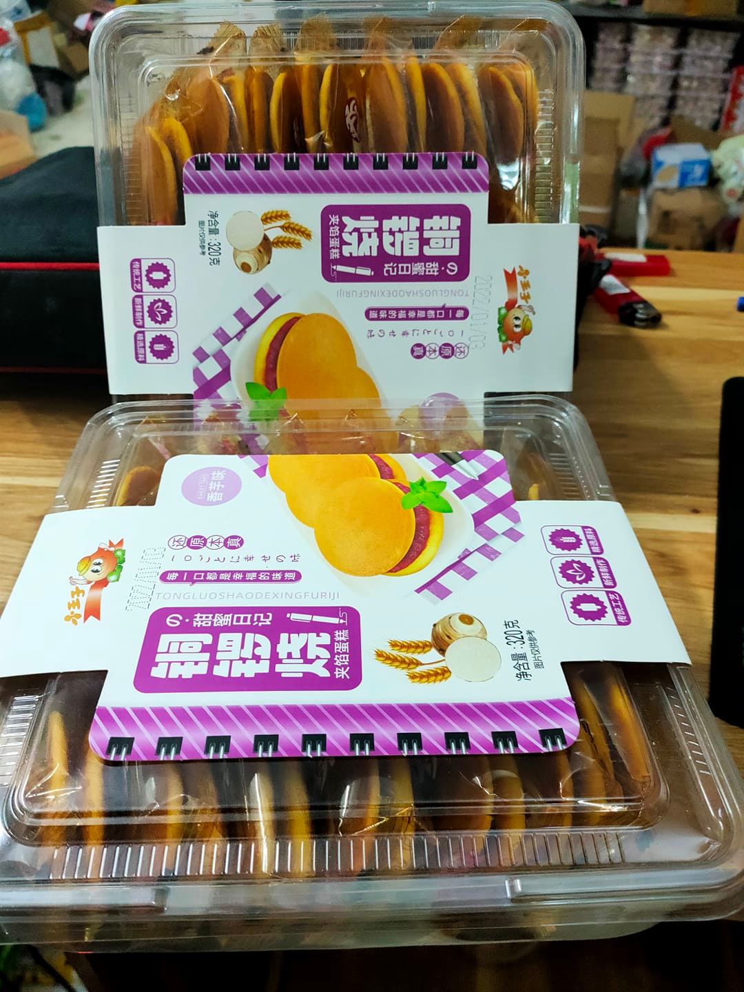[hot] combo 10 BÁNH RÁN DOREMON NHÂN ĐẬU ĐỎ