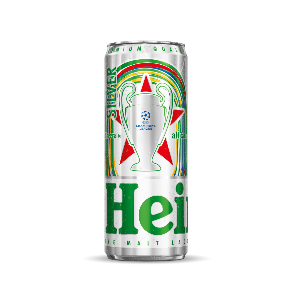 Thùng 24 lon bia Heineken Silver 330ml/lon