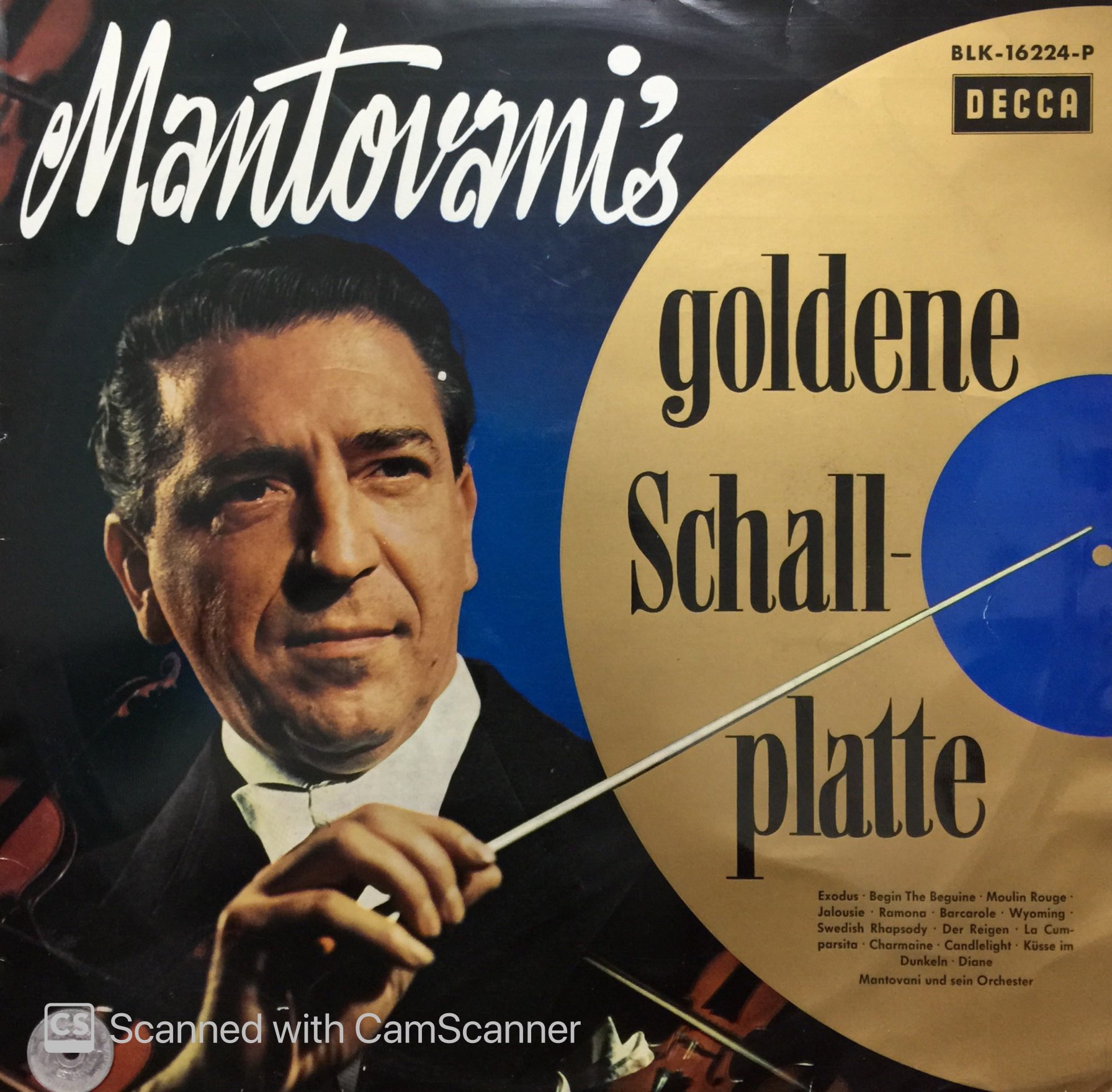 Stereomate - Đĩa nhạc - LP Vinyl: Mantovani - Goldene