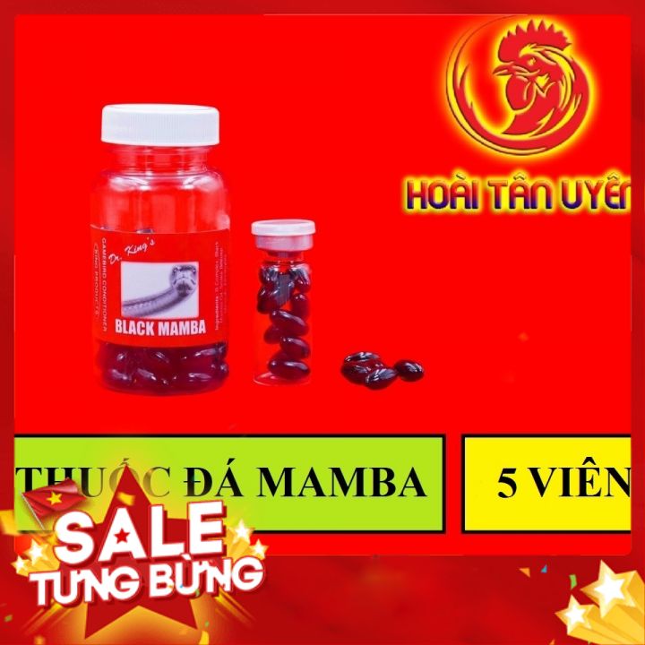 Black Mamba 5 viên thuốc gà đá bo lớn
