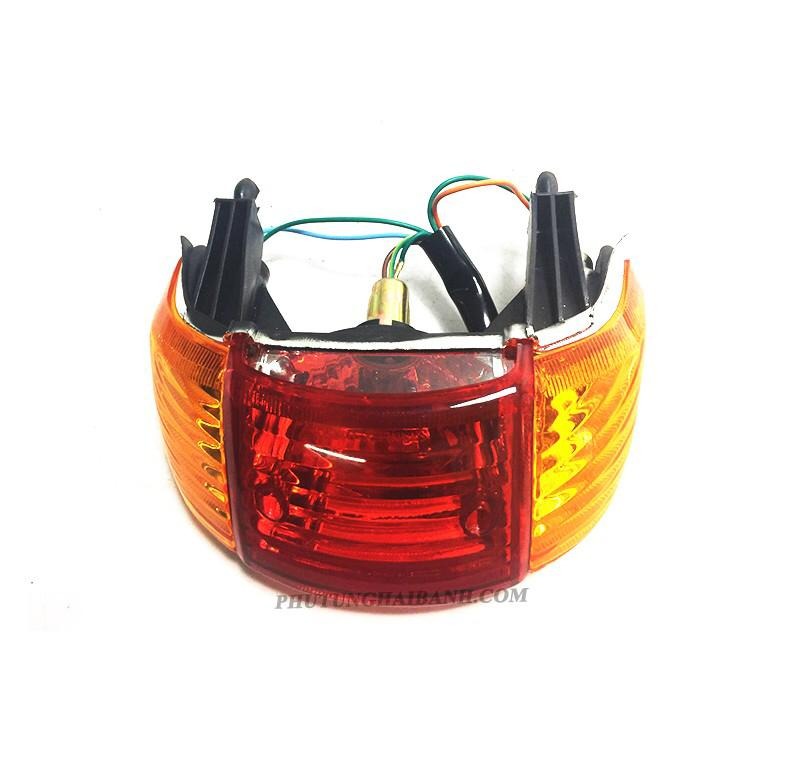 Đèn lái xe wave 110 chụp xi nhan vàng