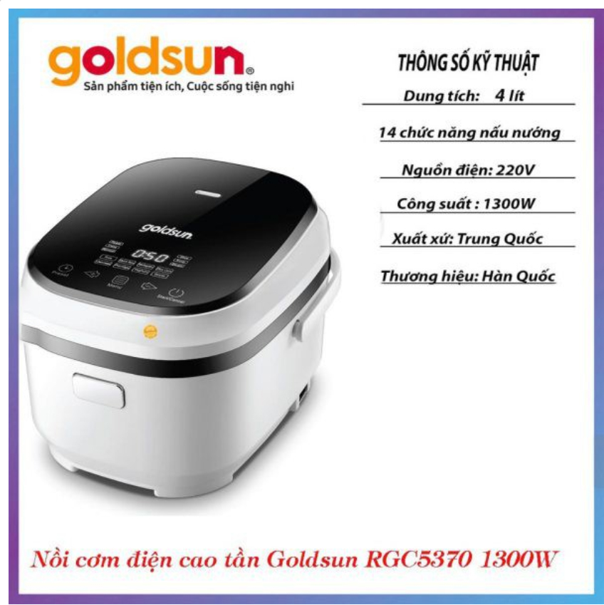 Nồi cơm điện cao tần Goldsun GRC5370 2.8L