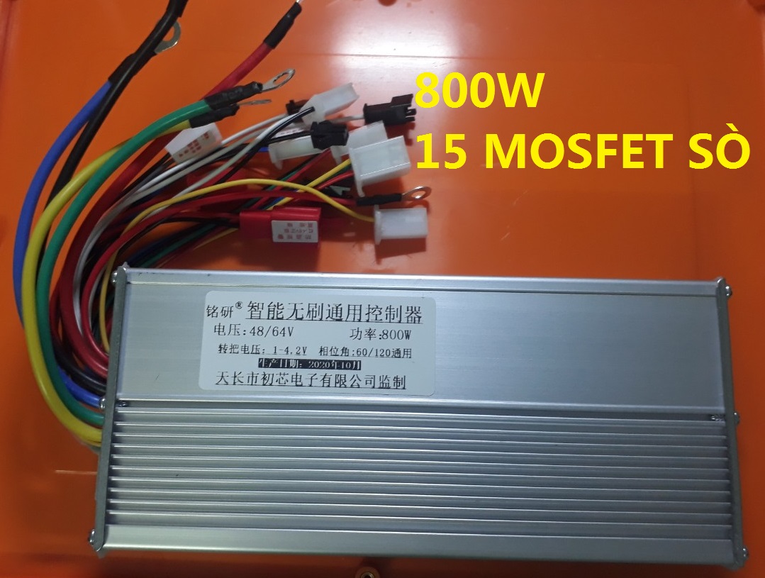 IC ĐIỀU TỐC XE MÁY ĐIỆN 800W SỬ DỤNG 15 SÒ MOSTFET