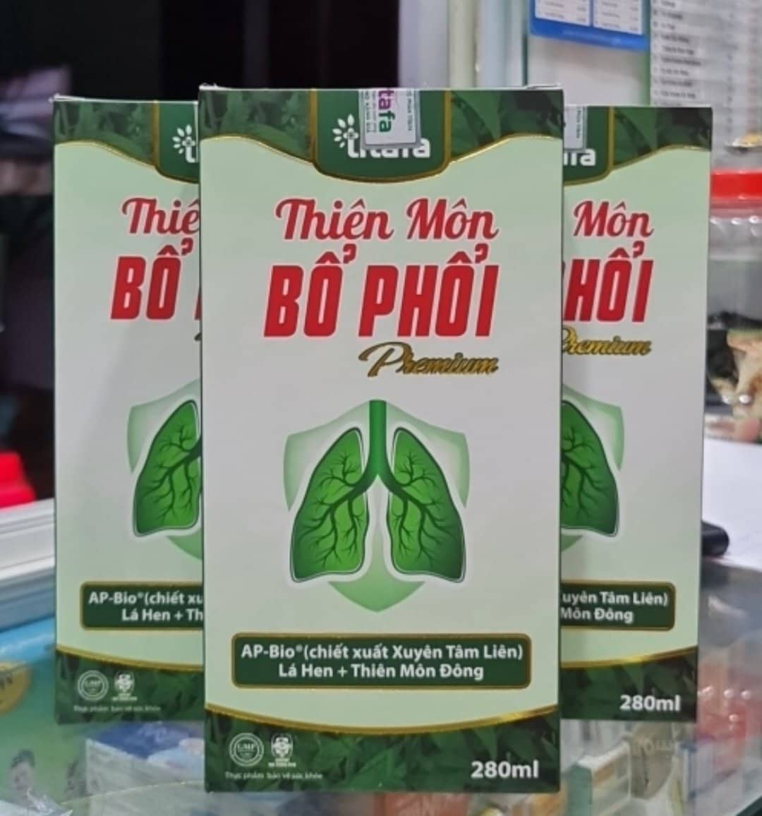 Thiên môn bổ phổi premium chai 280ml
