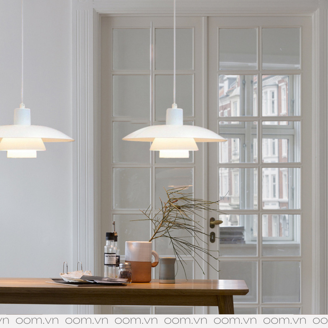 ĐÈN TREO THẢ TRẦN PH34 (Tặng bóng LED)