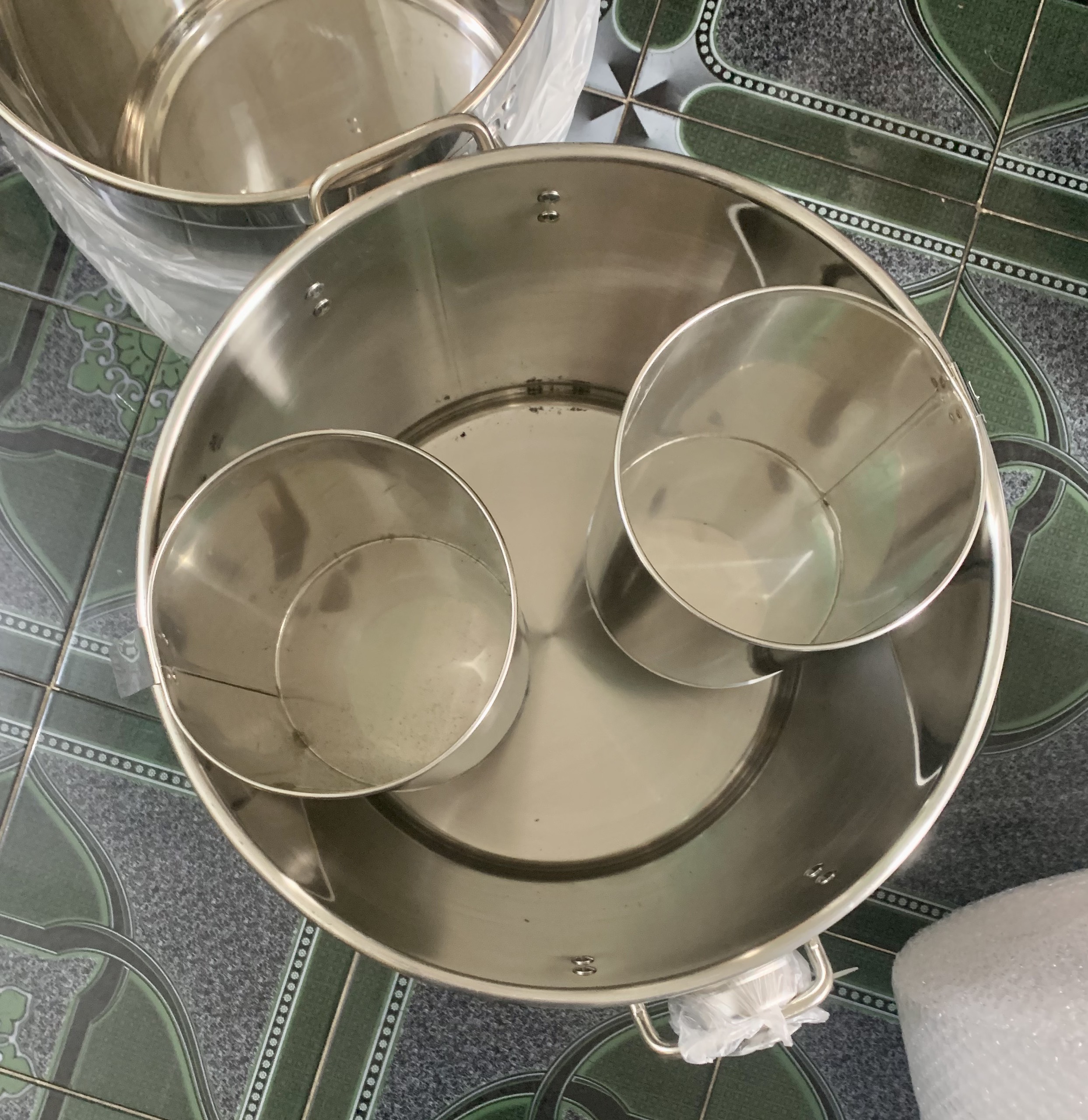 Ống / Lòng trụng phở inox 201 (đường kính 17,5cm - 4size)