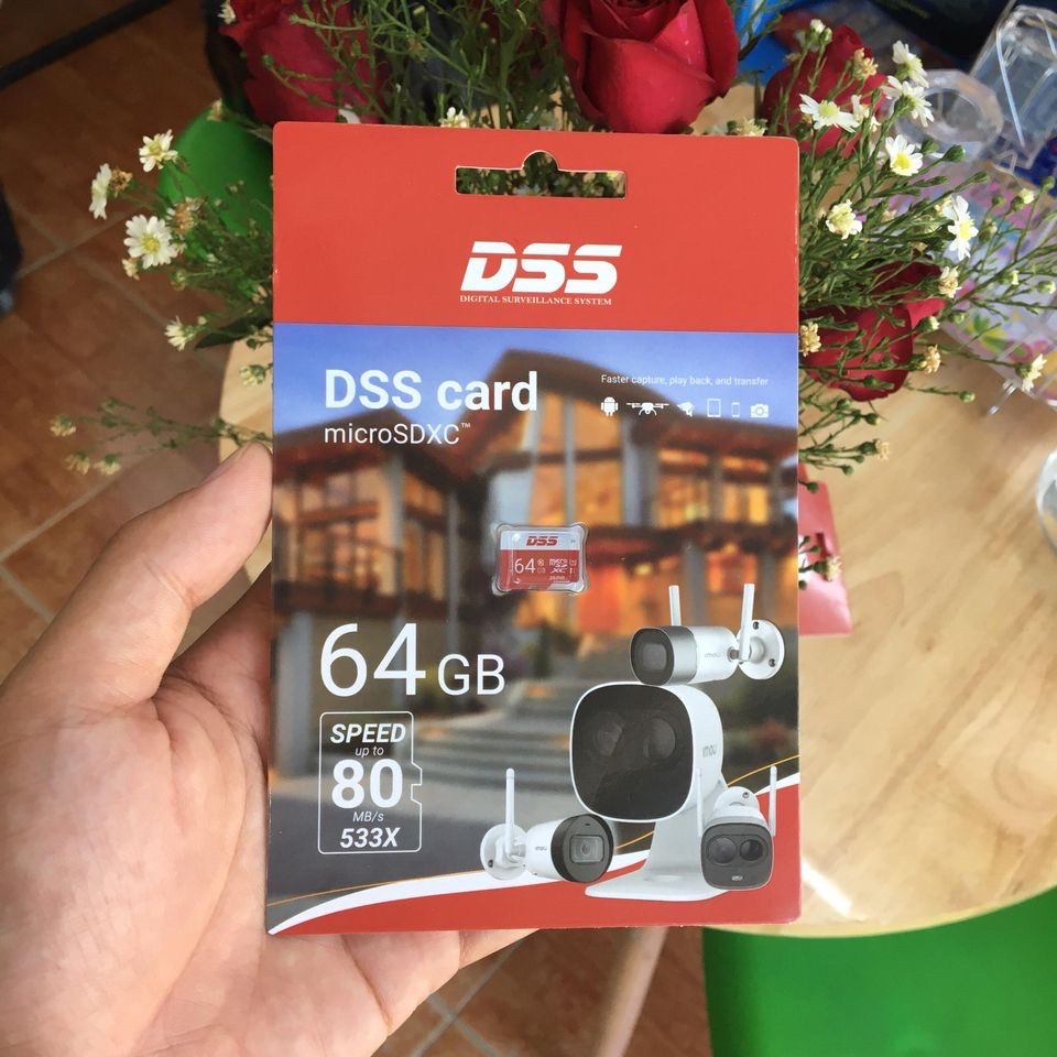 Thẻ Nhớ 64GB DAHUA DSS Micro SD - Thẻ nhớ cho camera