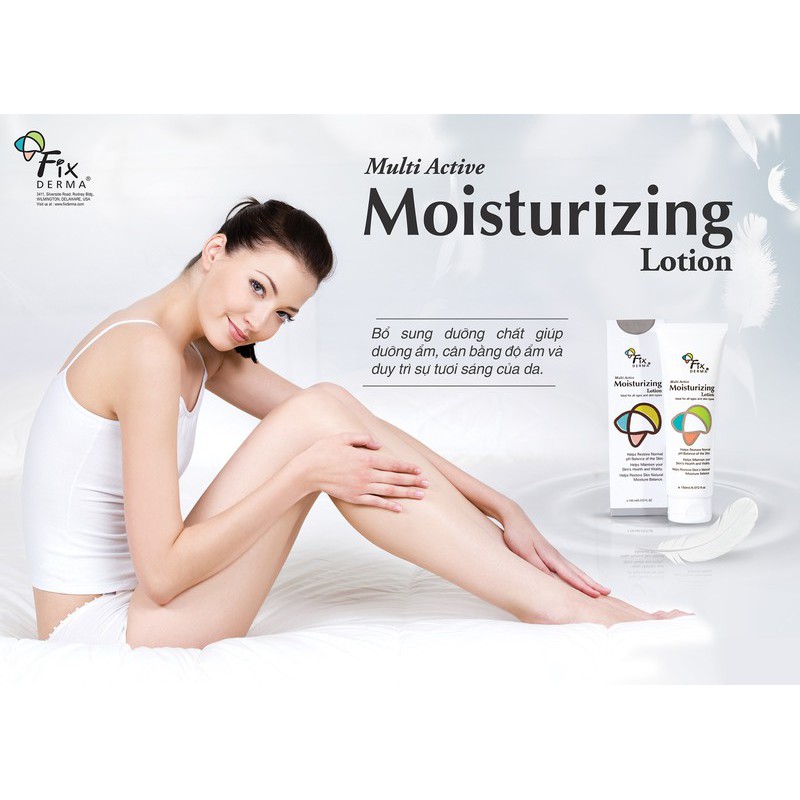 [HCM]Fixderma Sữa Dưỡng Ẩm Multi-Active Moisturizing Lotion 150ml