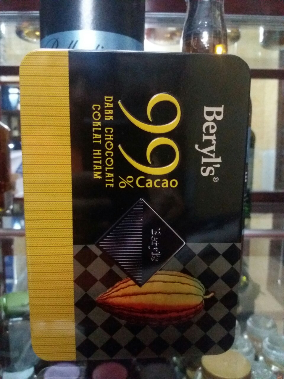 SOCOLA -DARK CHOCOLATE 99% COCOA 108G