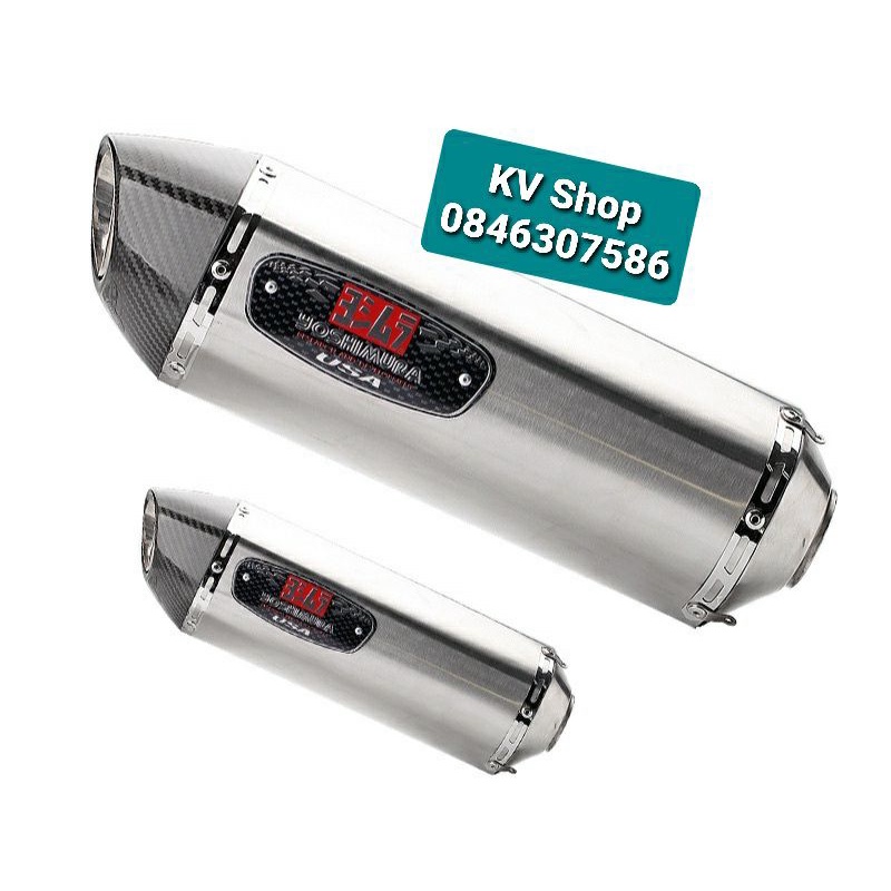 Pô yoshimura r77 full carbon sợi, hàng cao cấp