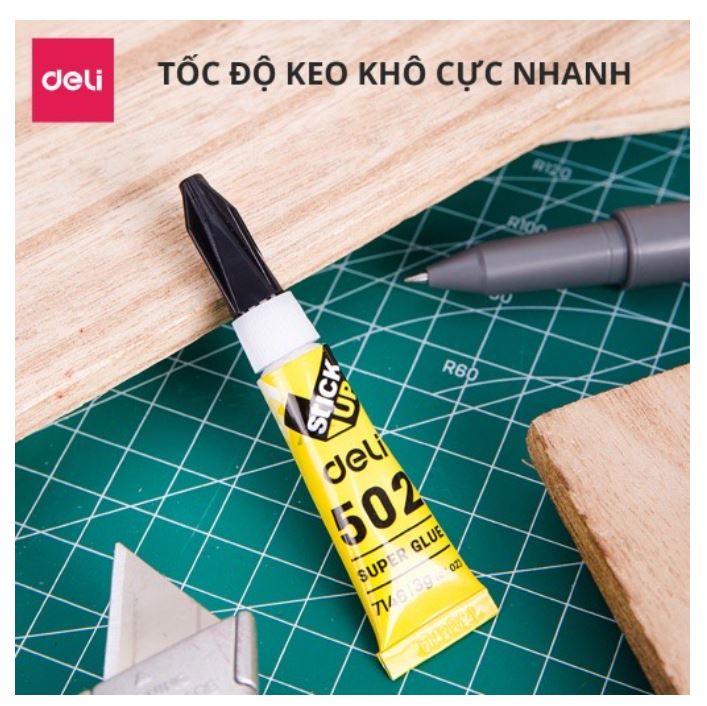 Keo Dán Sắt 502 Deli