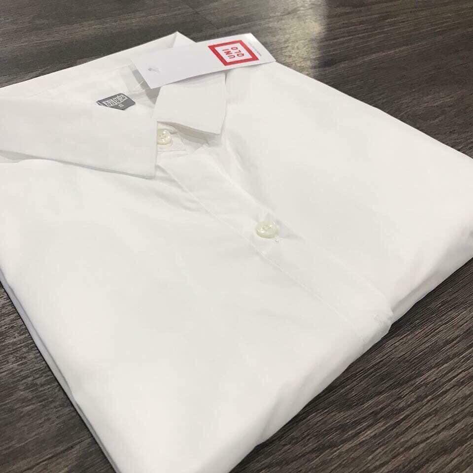 Áo sơmi UNI trắng