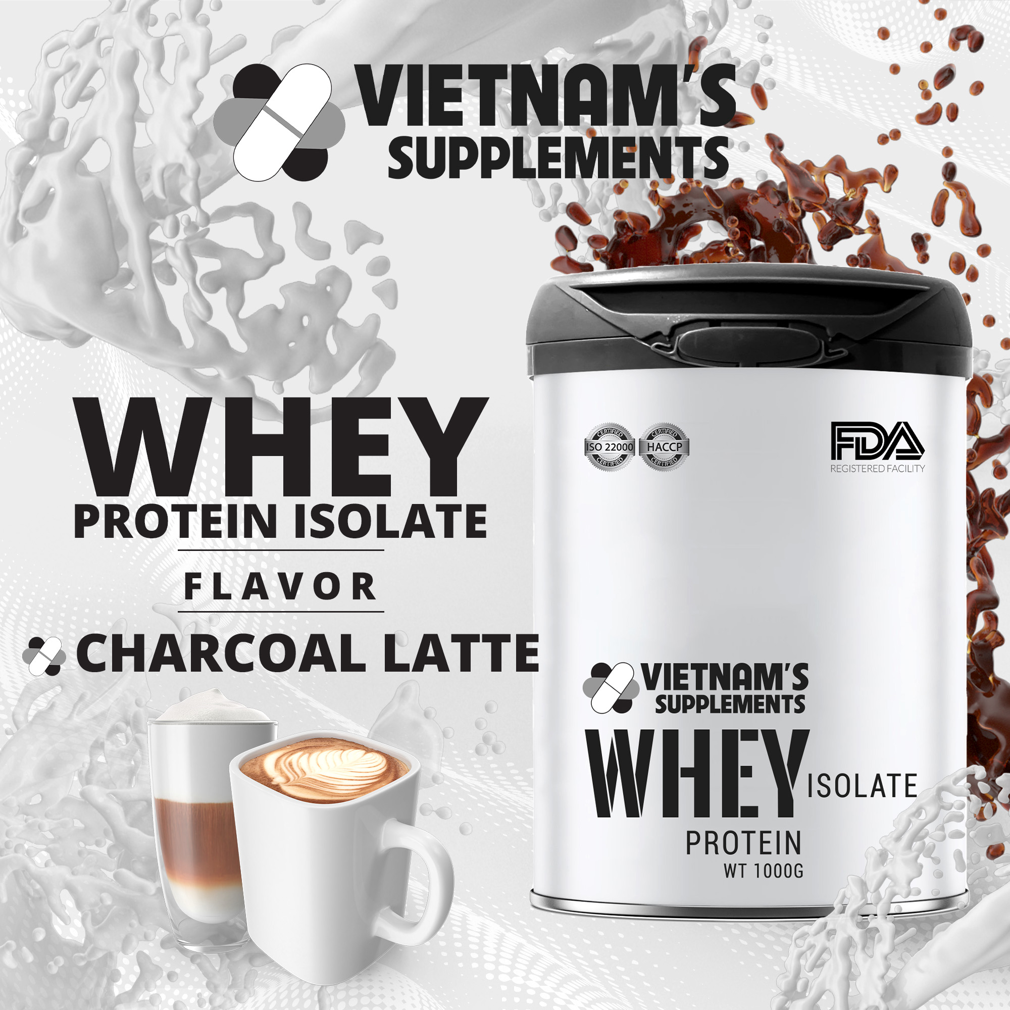 [THỰC PHẨM BẢO VỆ SỨC KHOẺ] Whey Protein Isolate - Bổ sung protein