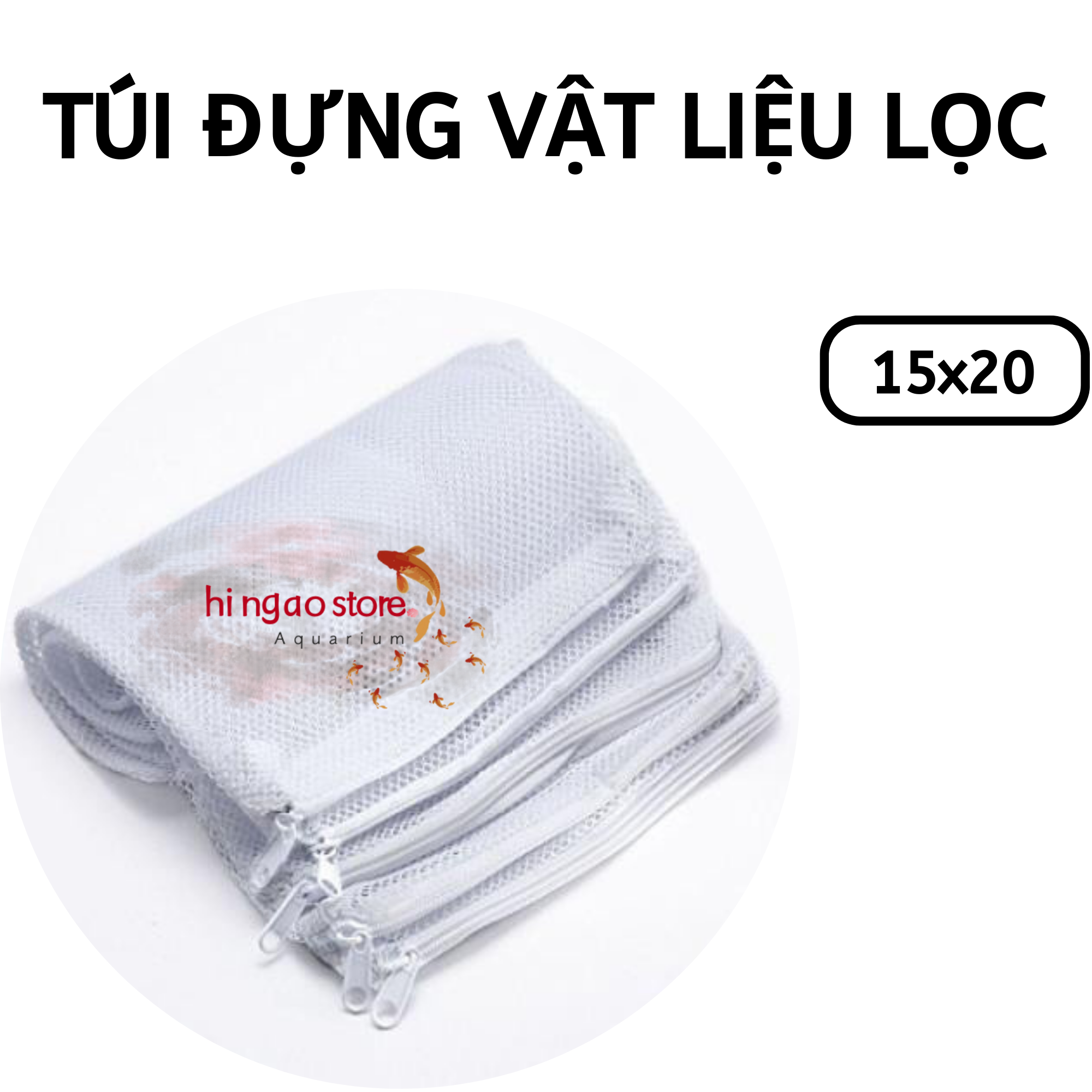 Aquarium filter material bag size 15x20, 20x30, 27x45-fish accessory | hinged aostore.