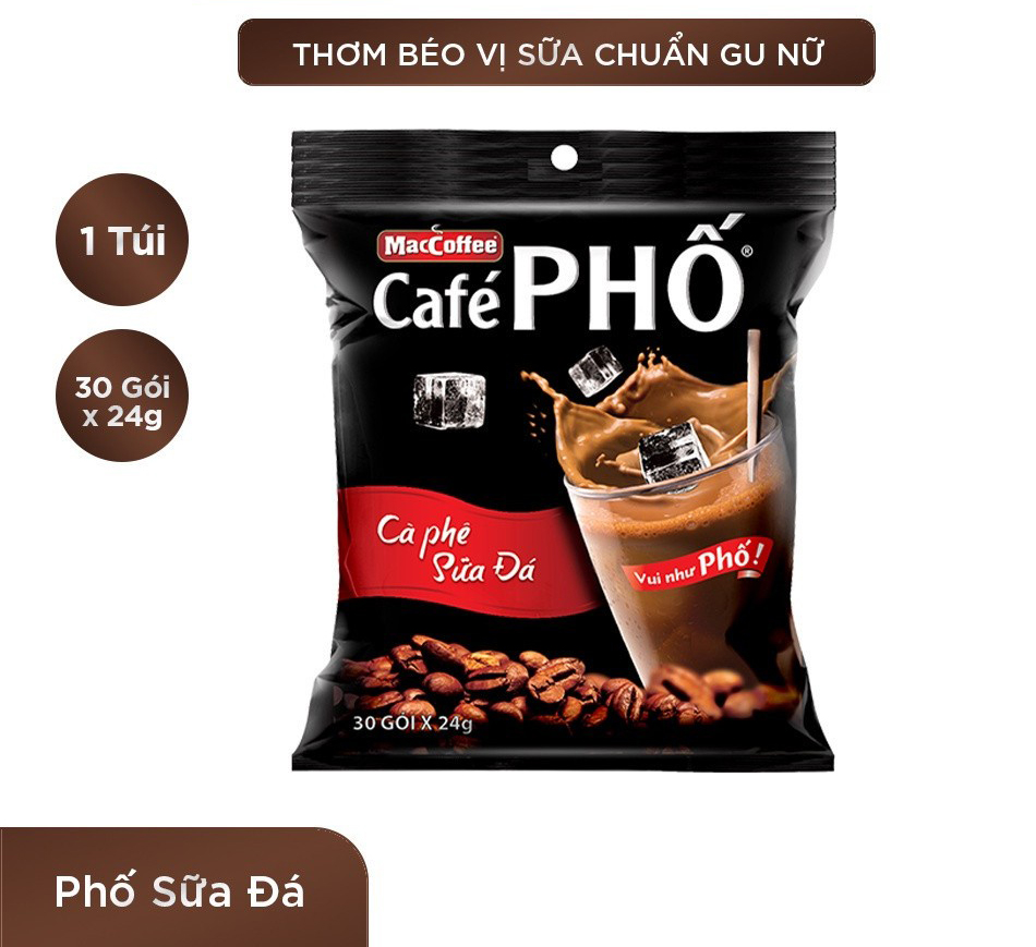 Cafe Phố gói (30 gói x 24g)