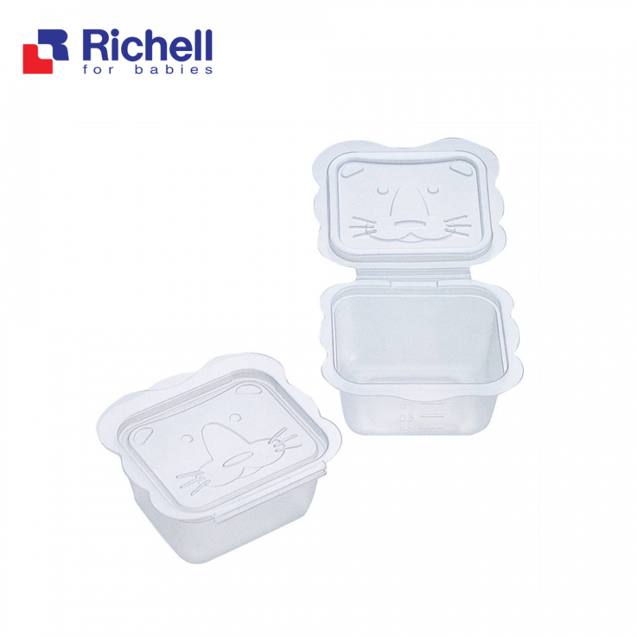 Bộ Chia Thức Ăn 150ml (6c) Richell RC98108 Hàng Nhật