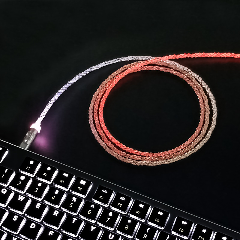 Dây cáp Type C - Led RGB | Chất lượng cao