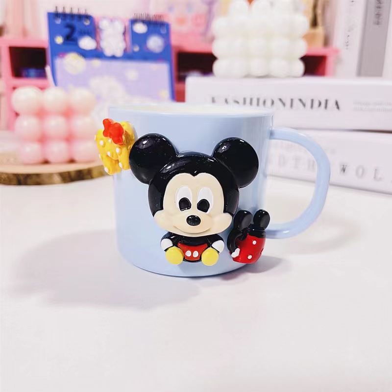 Ly Uống Nước/ Ly Đánh Răng cho Bé Kitty Doraemon Mickey Minnie