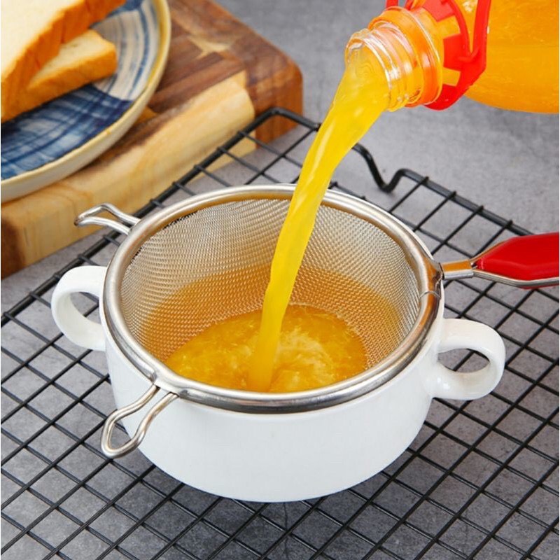Rây lọc cháo inox cho bé ăn dặm 1 lớp