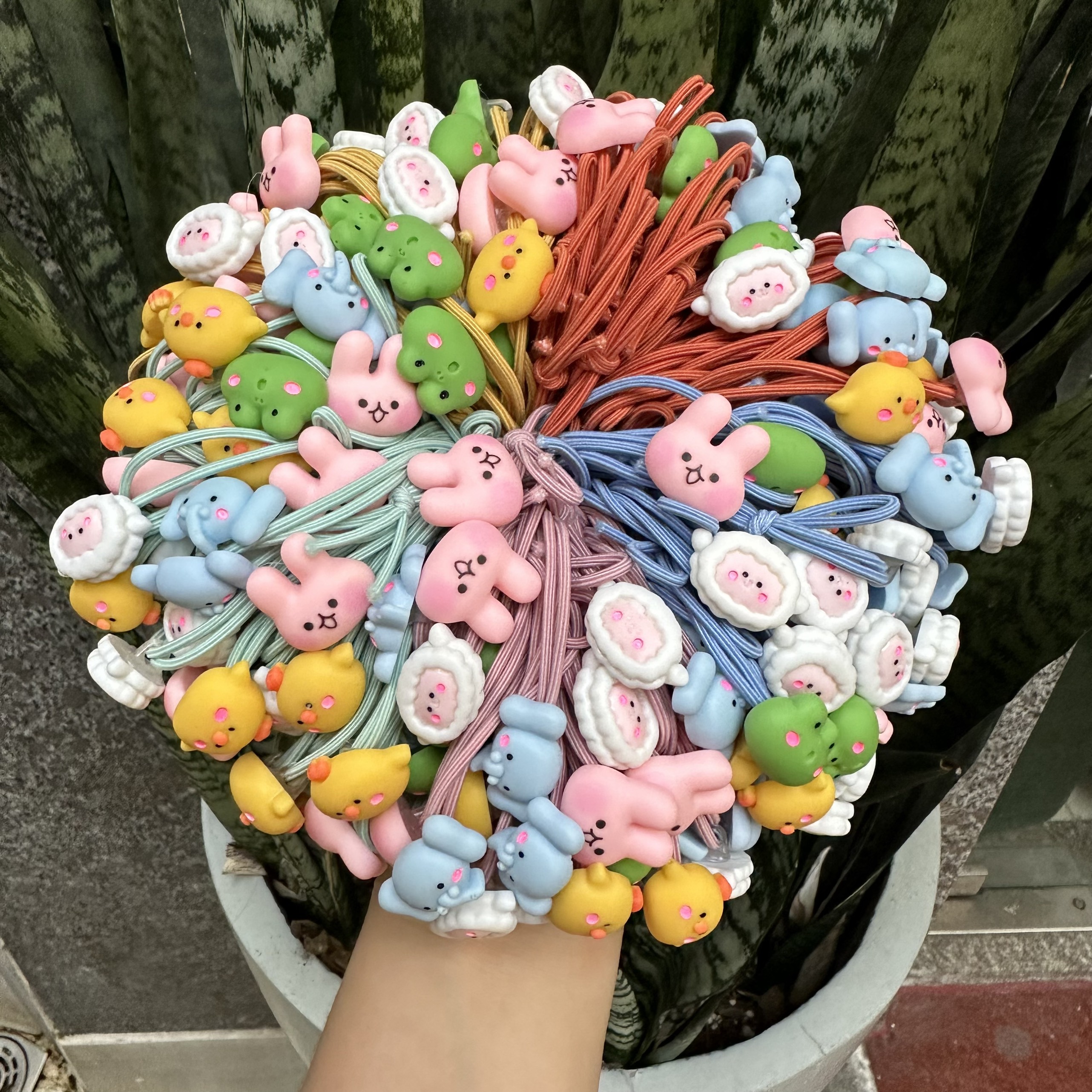 Sỉ Dây Cột Tóc Nhiều Hình Giá Rẻ Phomg Cách Siêu Dễ Thương