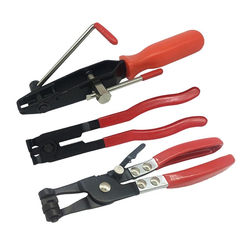 3Pcs Cv Joint Boot Clamp Pliers Car Banding Hand Tool Kit Set For Use