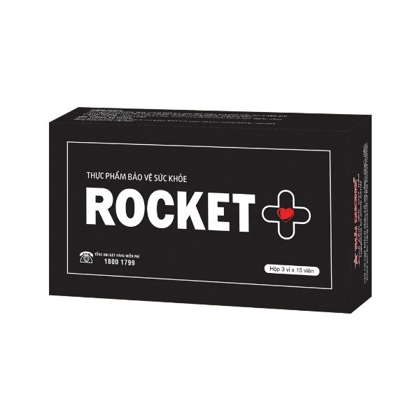 Thực Phẩm Chức Năng Rocket+ cải thiện sinh lý nam (45 viên) nhập khẩu