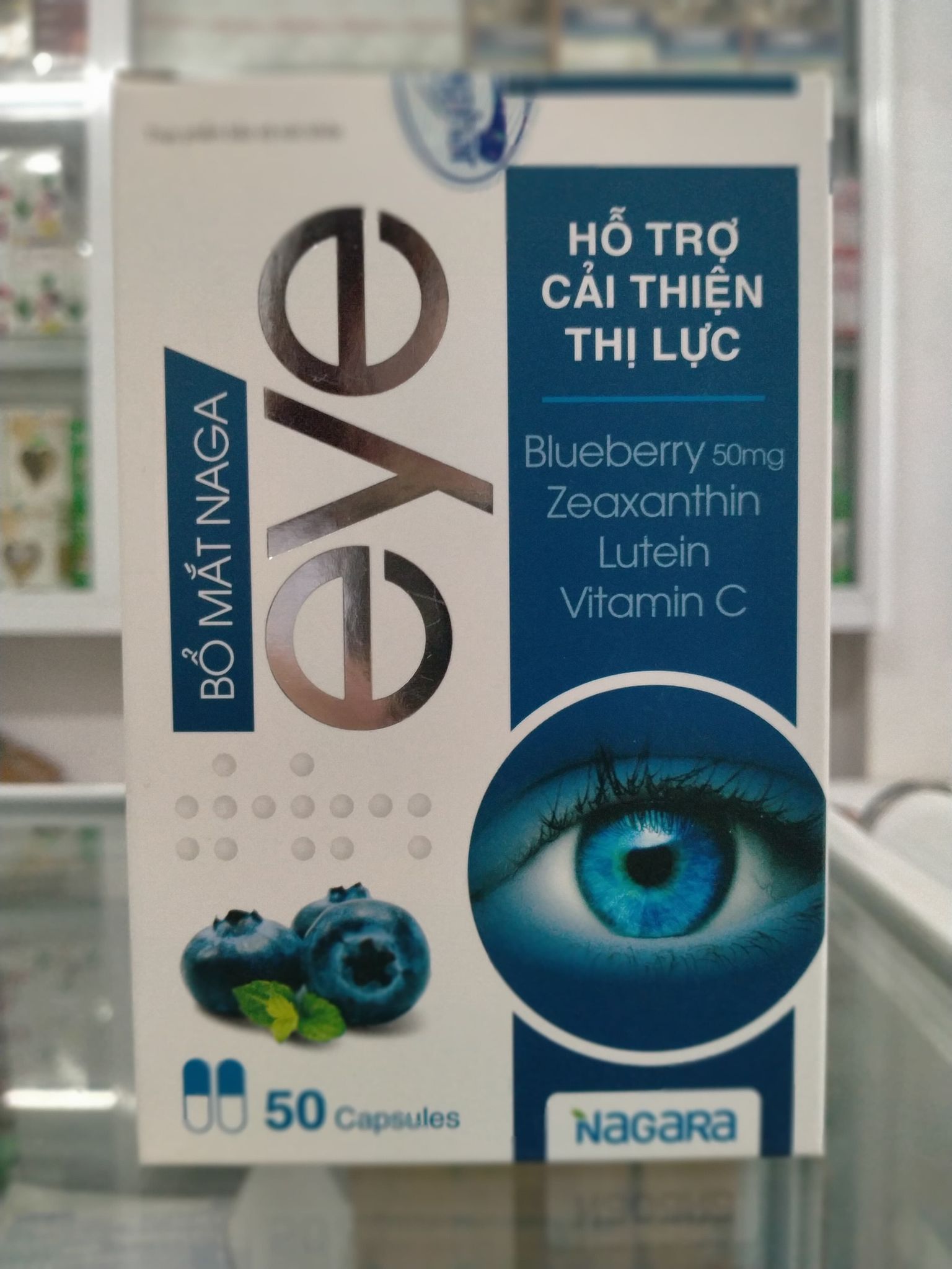 viên uống bổ mắt naga eye