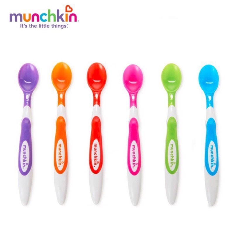 [Tách set] Thìa / Muỗng siêu mềm Munchkin cho bé