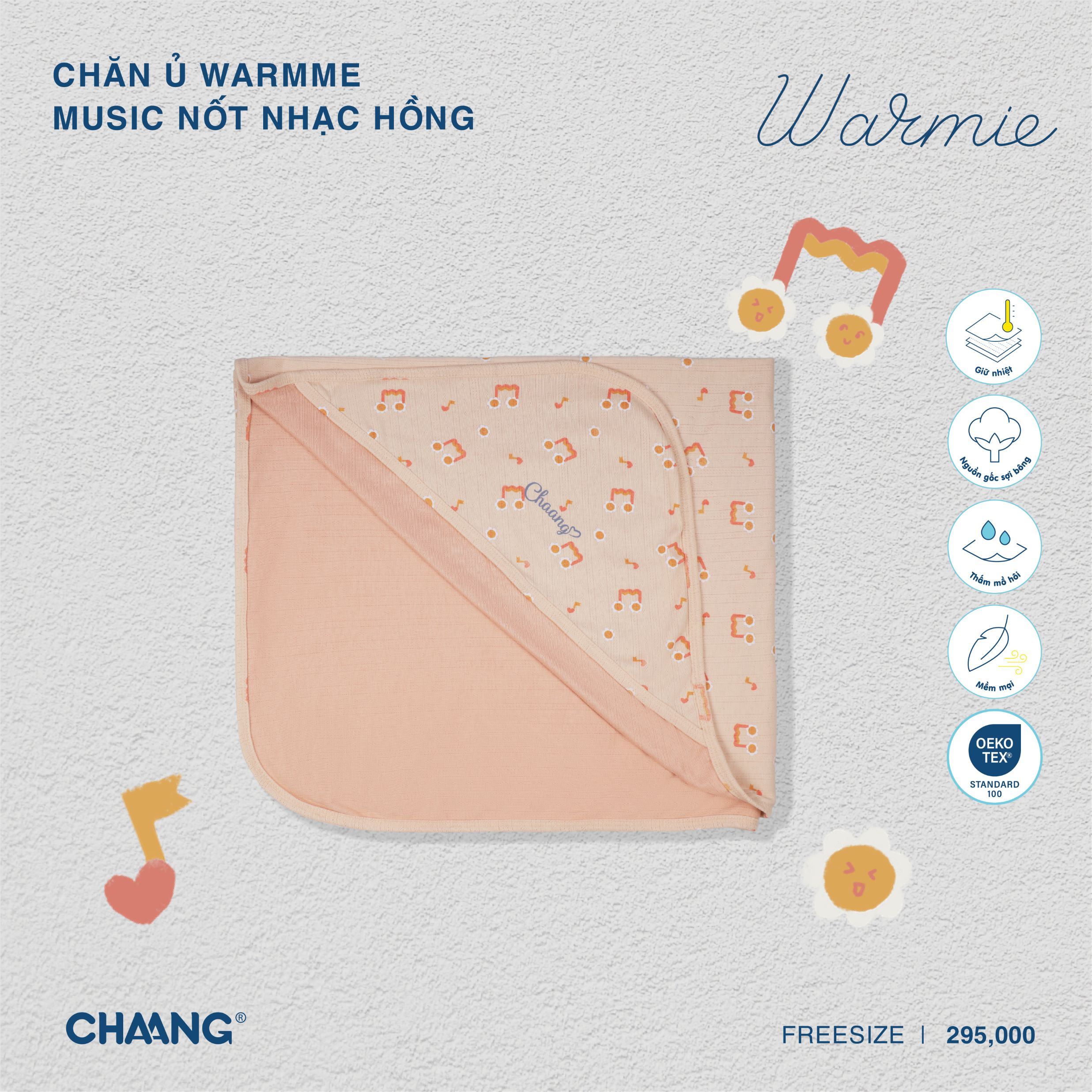 [CHAANG] Chăn ủ Warmme 90x100cm Music Chaang