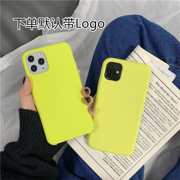 Ốp Lưng Iphone ⚡ Ốp Iphone Silicone Chống Bẩn Full Viền Logo Táo Cho iPhone Series 12 ⚡ Iphone 12/12pro/12promax/12mini