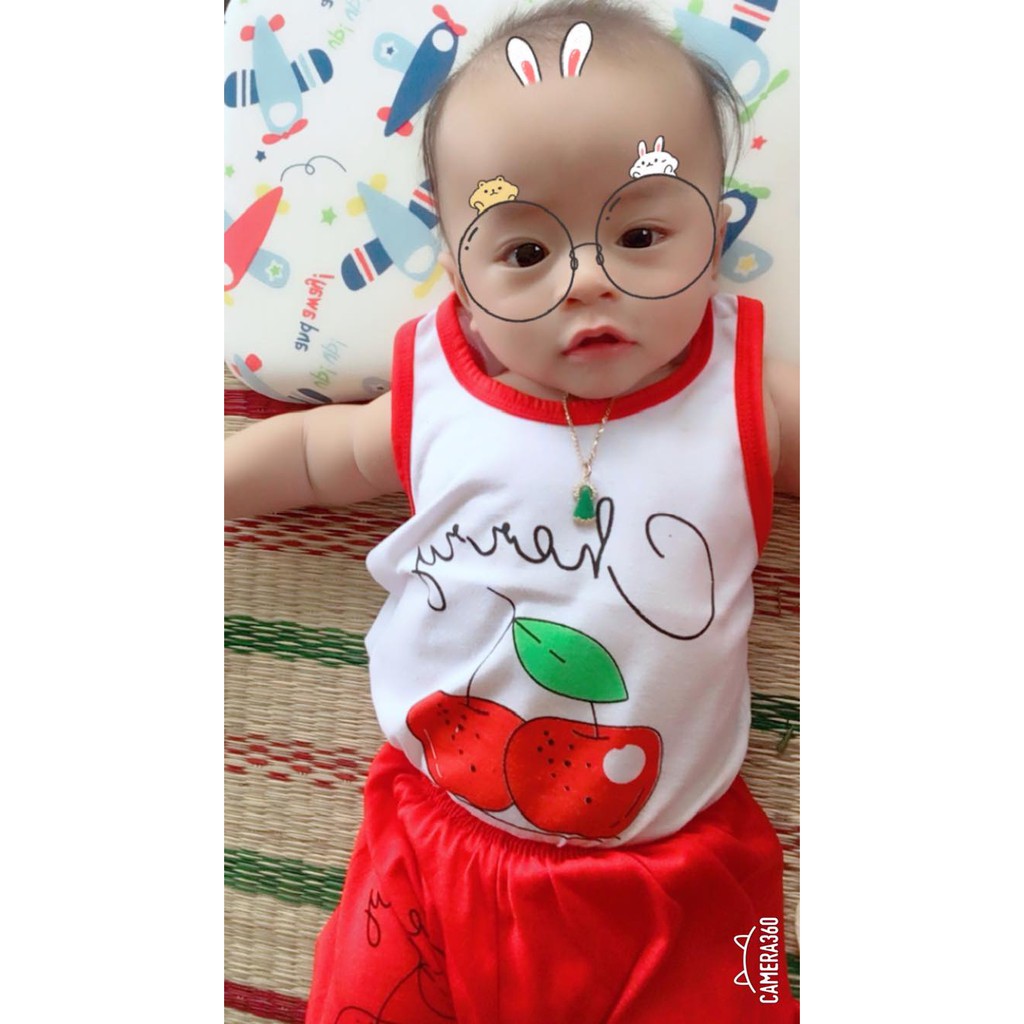HÀNG LOẠI 1 - Set 5 bộ sát nách cherry