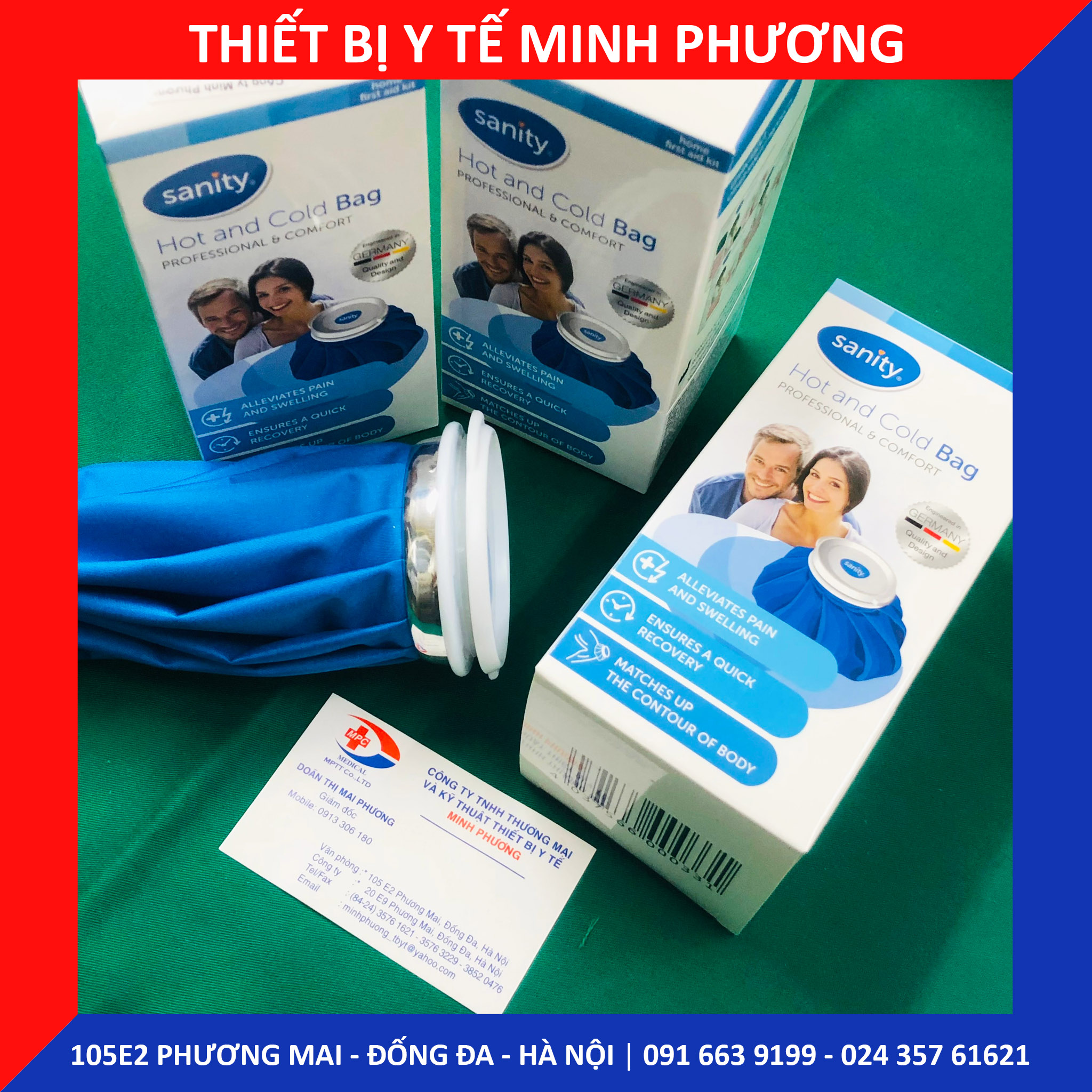 Túi chườm nóng lạnh Sanity