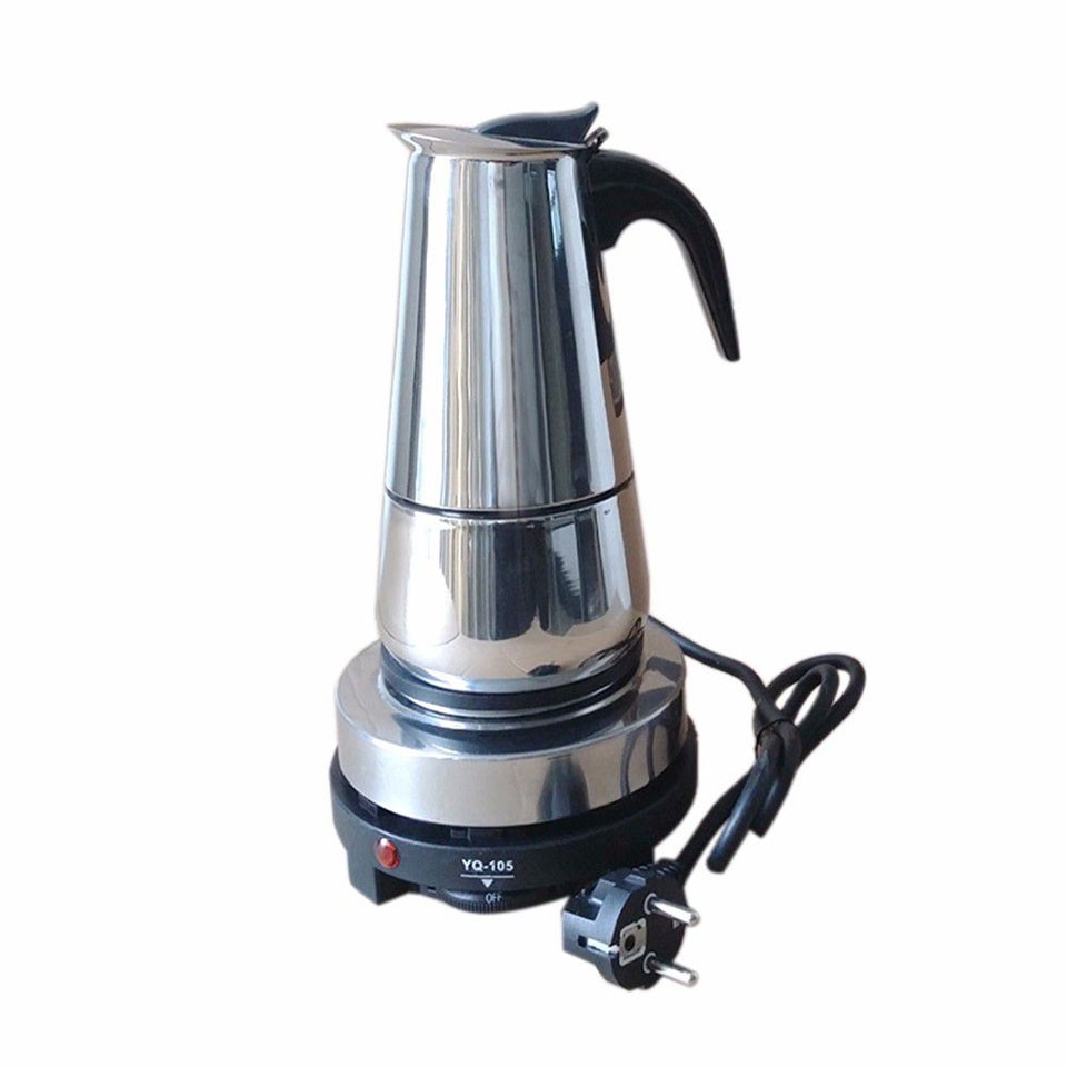 Ấm pha cà phê Moka Express Inox | 2 cup, 4 cup, 6 cup và 9 cup