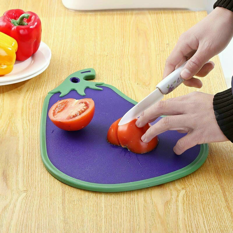 [FreeshipMAX] Thớt Nhựa Kháng Khuẩn Hình Hoa Quả Siêu Đáng Yêu