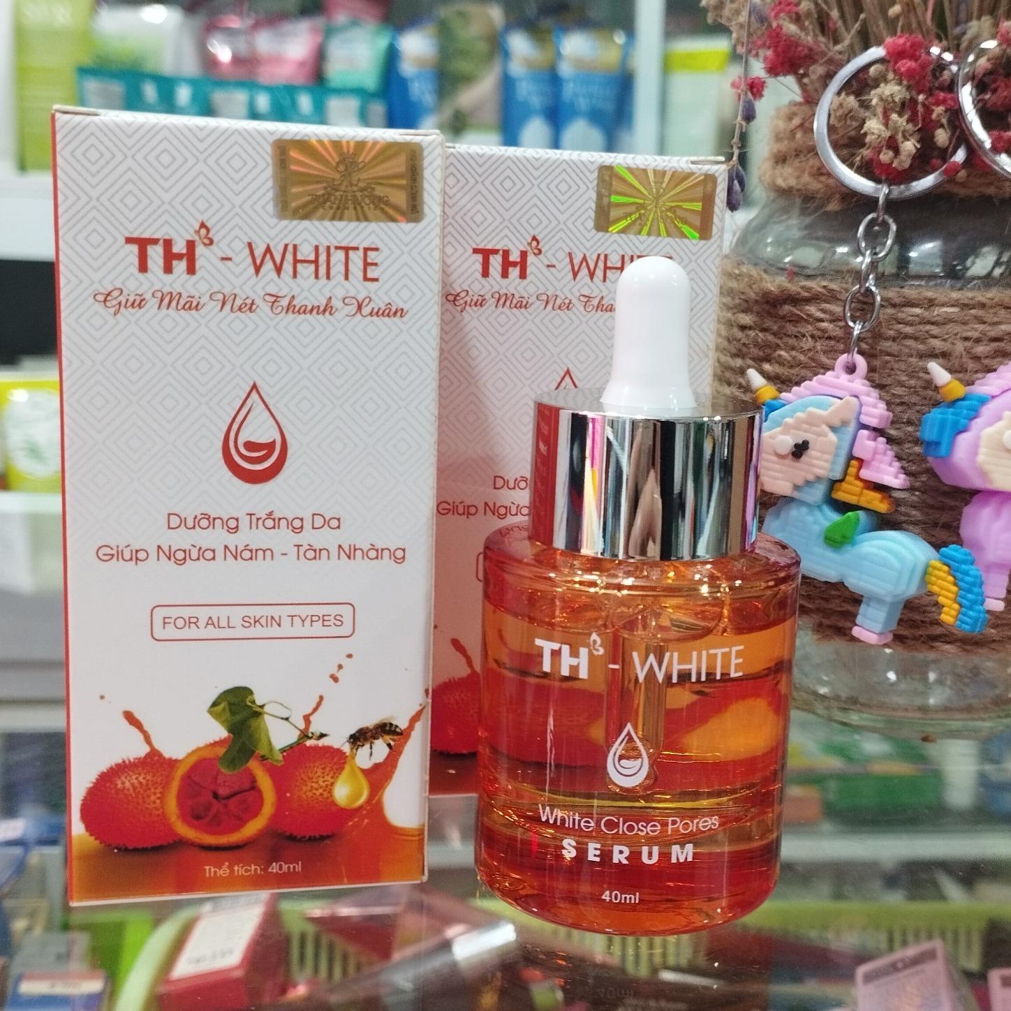 Serum T2H WHITE trắng da, se khít lỗ chân lông 40ml
