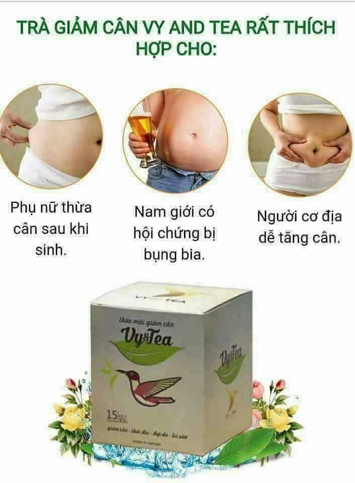 Trà thảo mộc giảm cân Vy & Tea